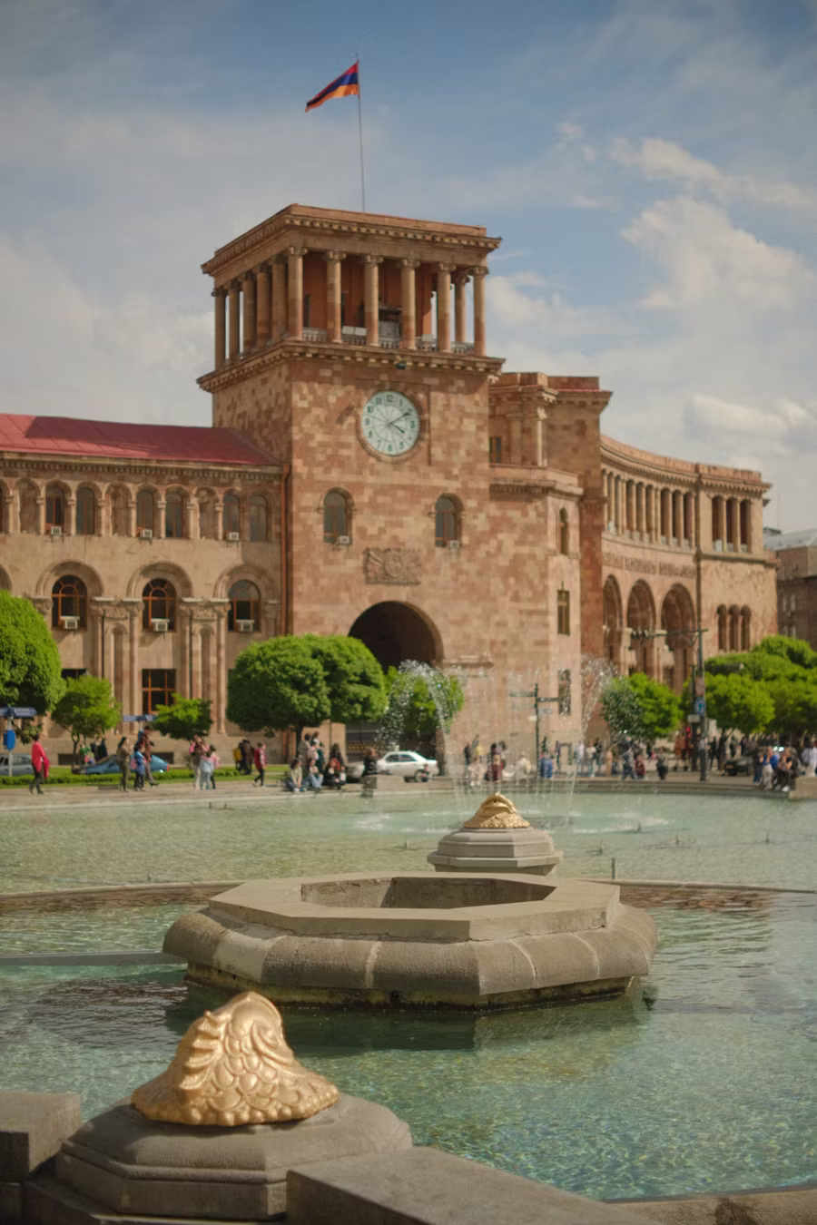 Republic Square in Yerevan, Armenia